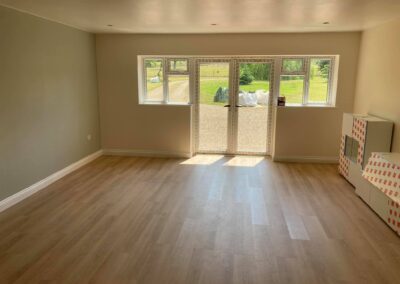 refurbished house interior